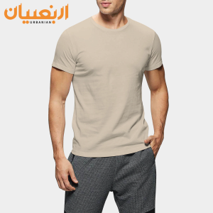 Premium Half Sleeve T-shirt (Biscuit)