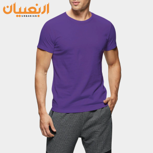 Premium Half Sleeve T-shirt (Deep Purple)