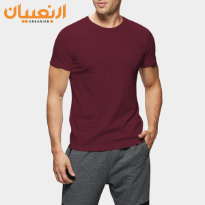 Premium Half Sleeve T-shirts (Maroon)
